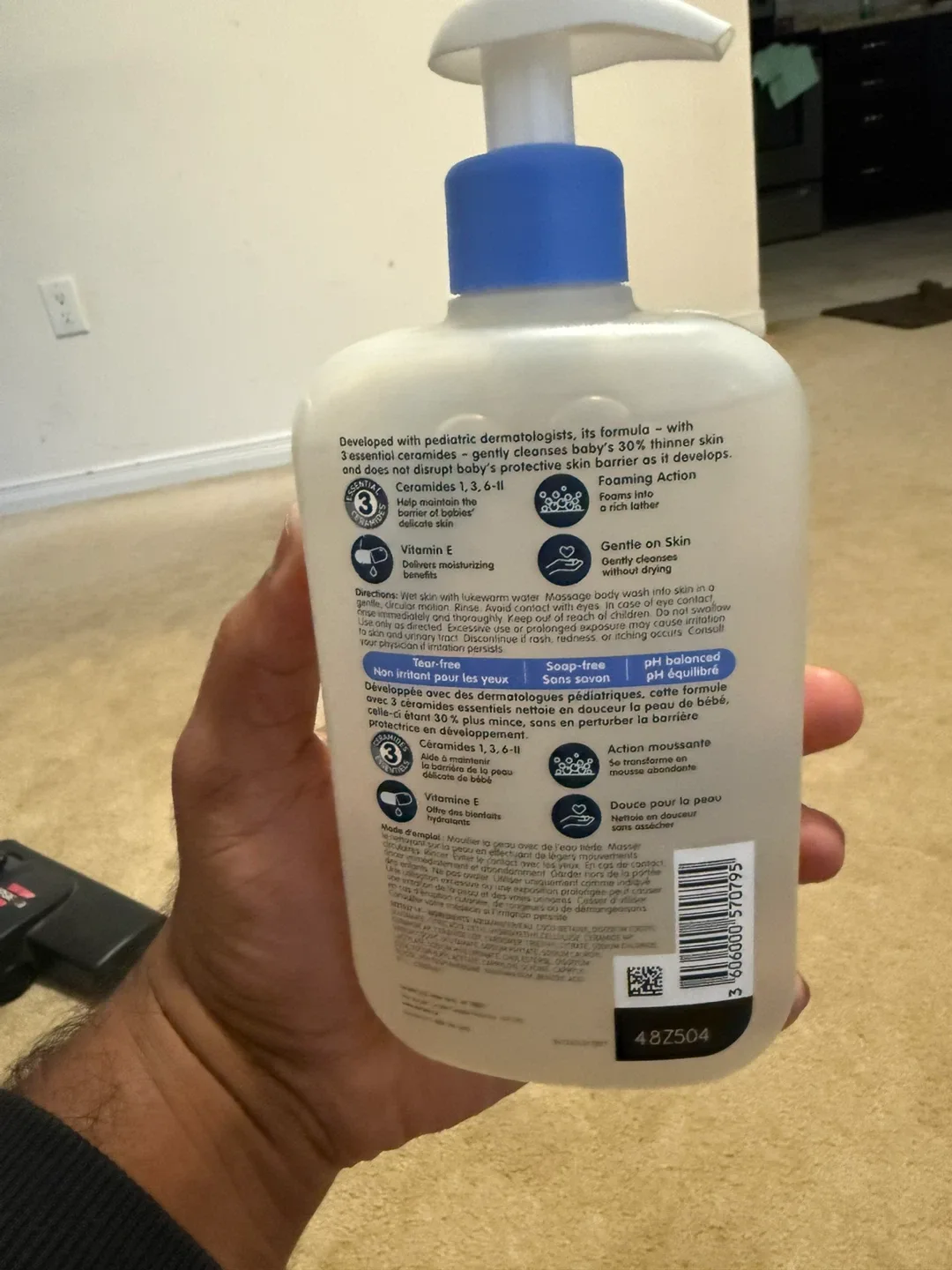 CeraVe Baby Wash & Shampoo - 473 ml image indicator(3)