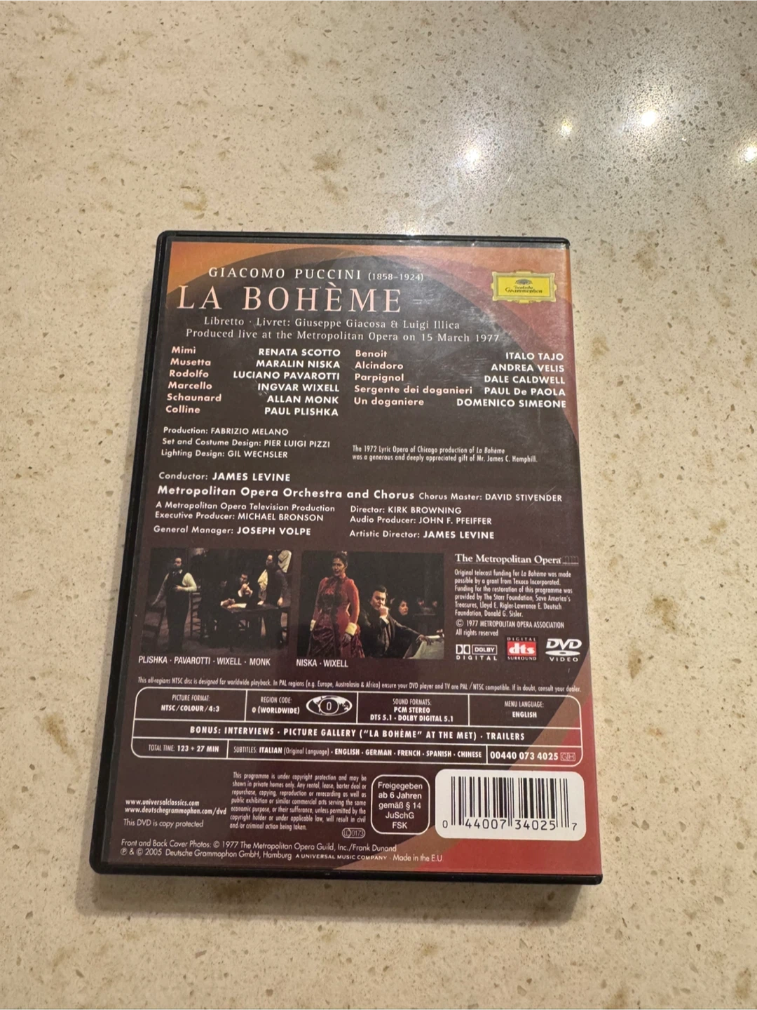 La Bohème DVD - Giacomo Puccini - photo 2