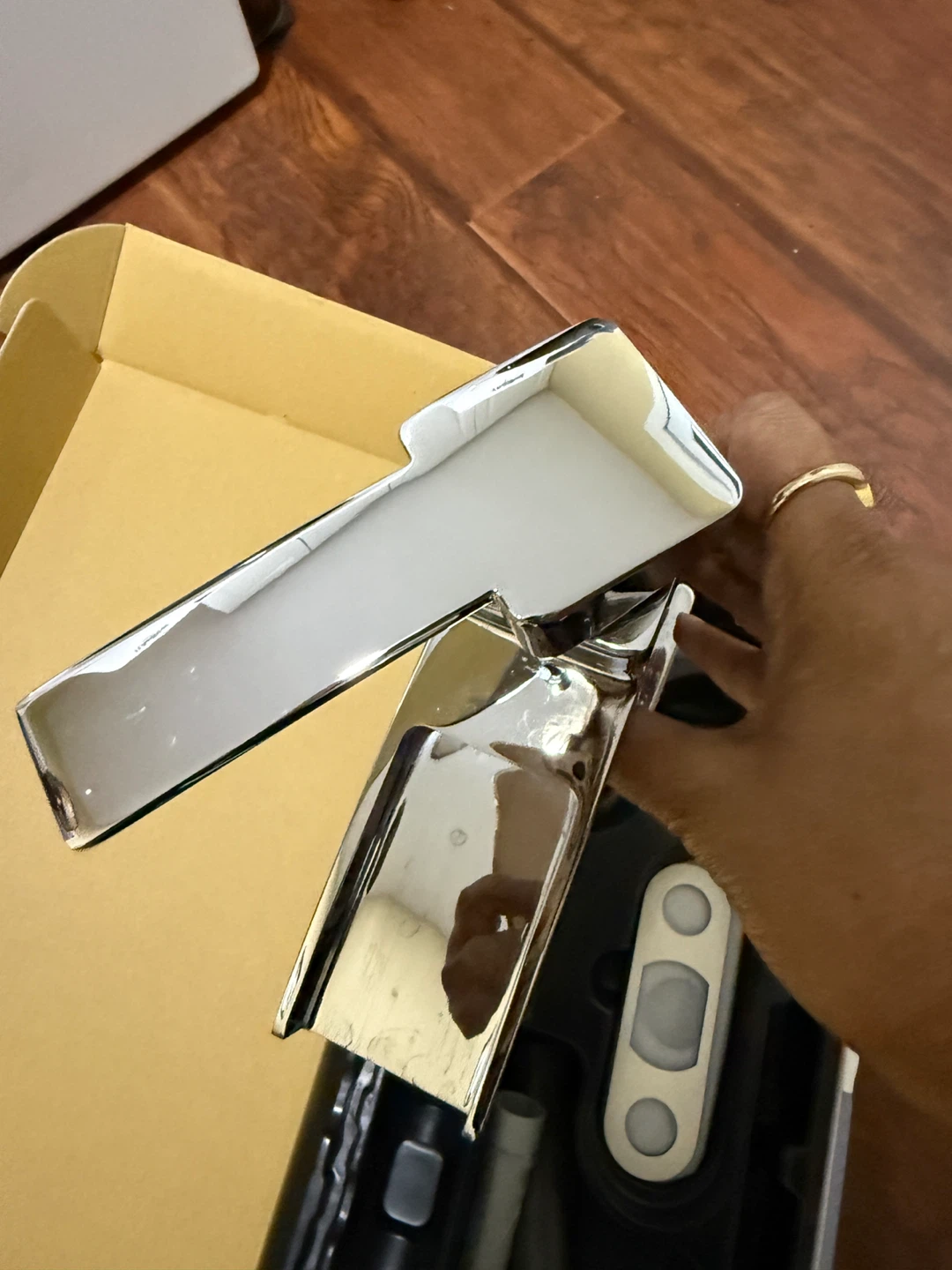 Chrome Bathroom Faucet with Box - photo 2