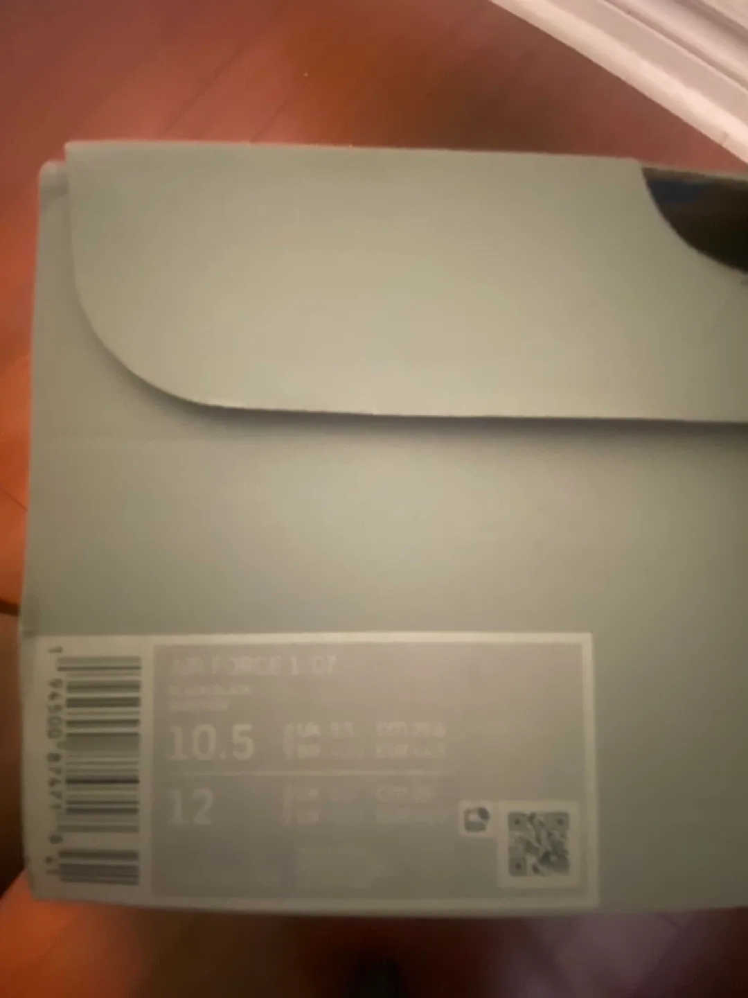 Nike Air Force 1 '07 Black - Size 10.5 image indicator(5)