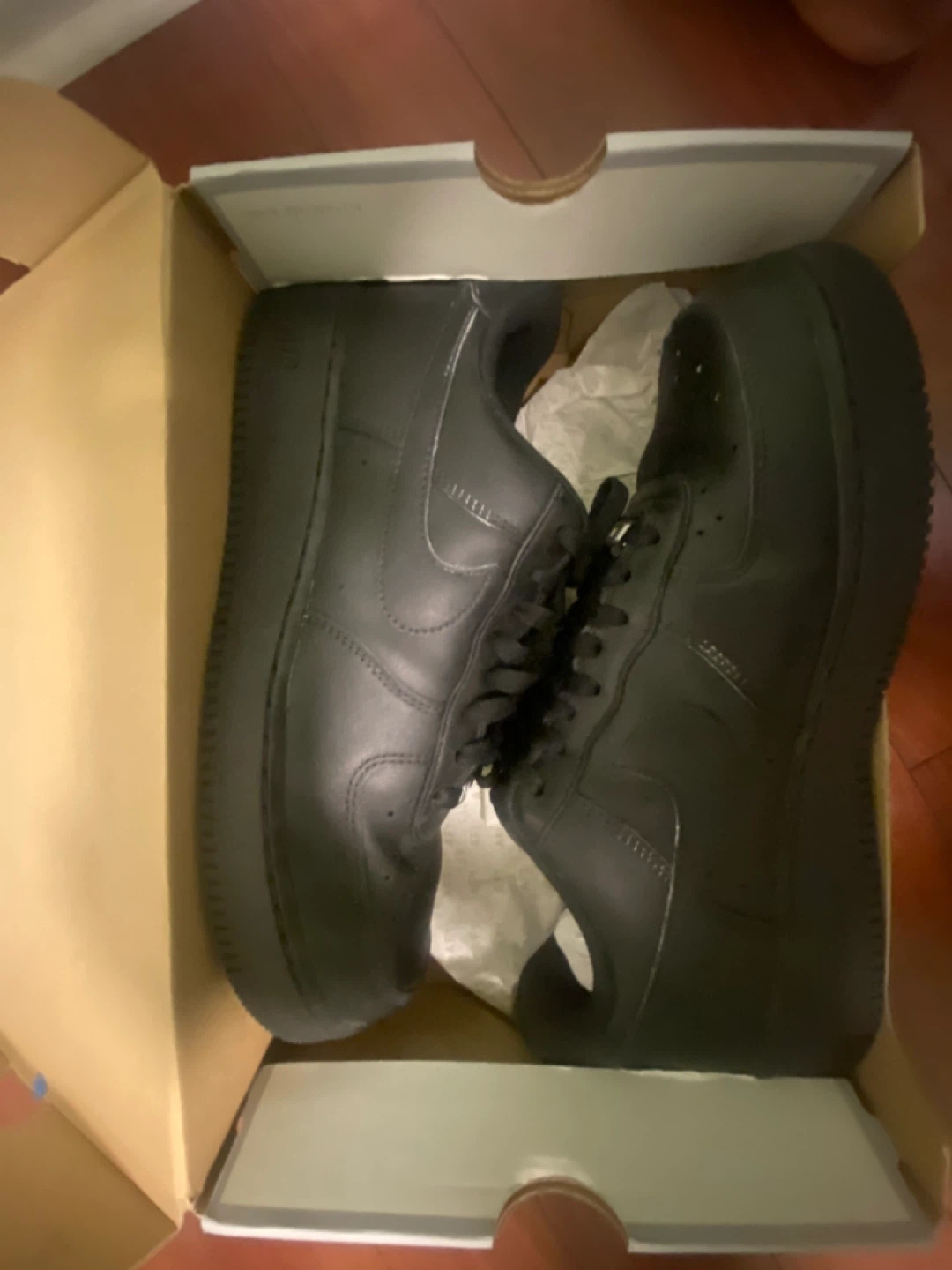 Nike Air Force 1 '07 Black - Size 10.5