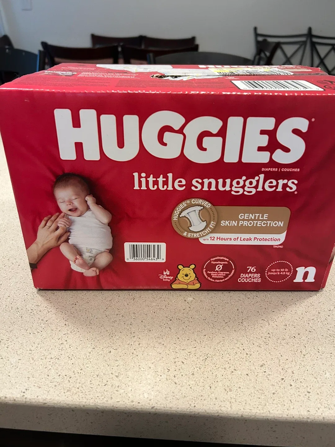 Huggies Little Snugglers Diapers - 76 Count “N” Newborn image indicator(3)