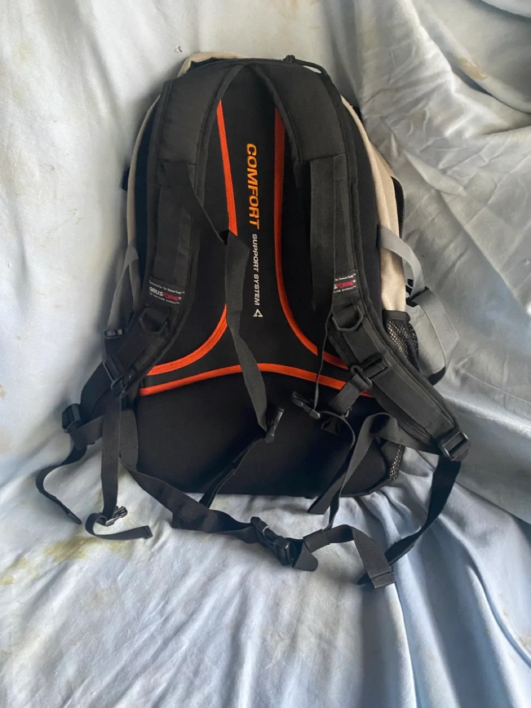 ObusForme Rexall Backpack - Orange/Black image indicator(2)