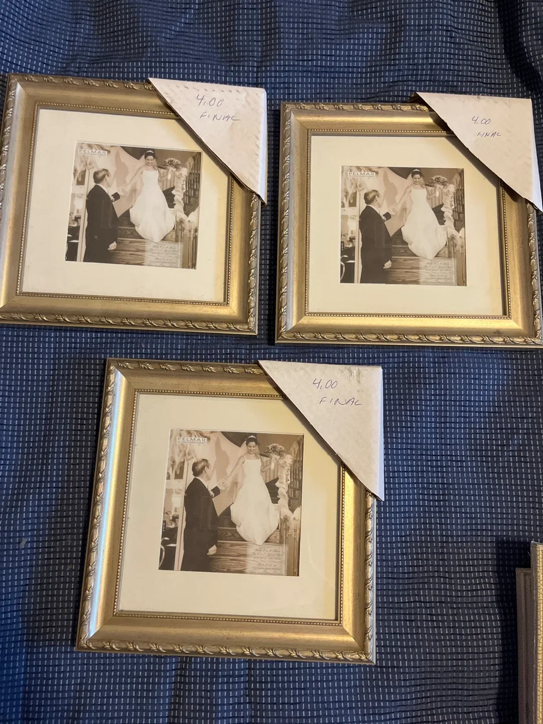 3x Photo Frames Holds 8x8" Photo thumbnail