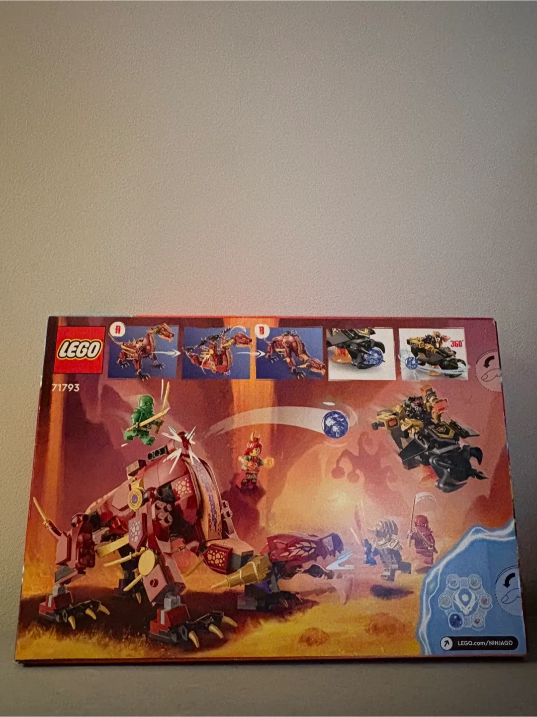 Heatwave transforming lava dragon #71793 image indicator(2)