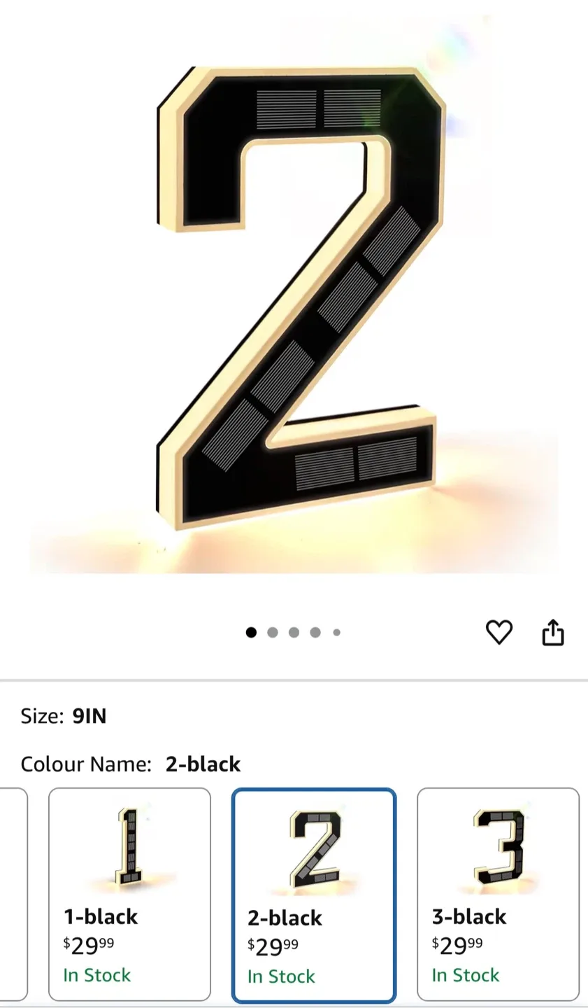 New Solar Number 2 Light, Black, 9 in image indicator(4)