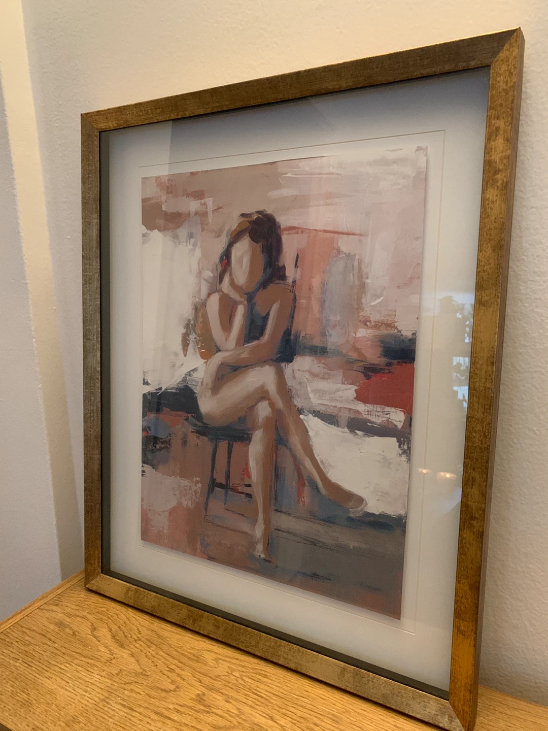 large art print in frame
