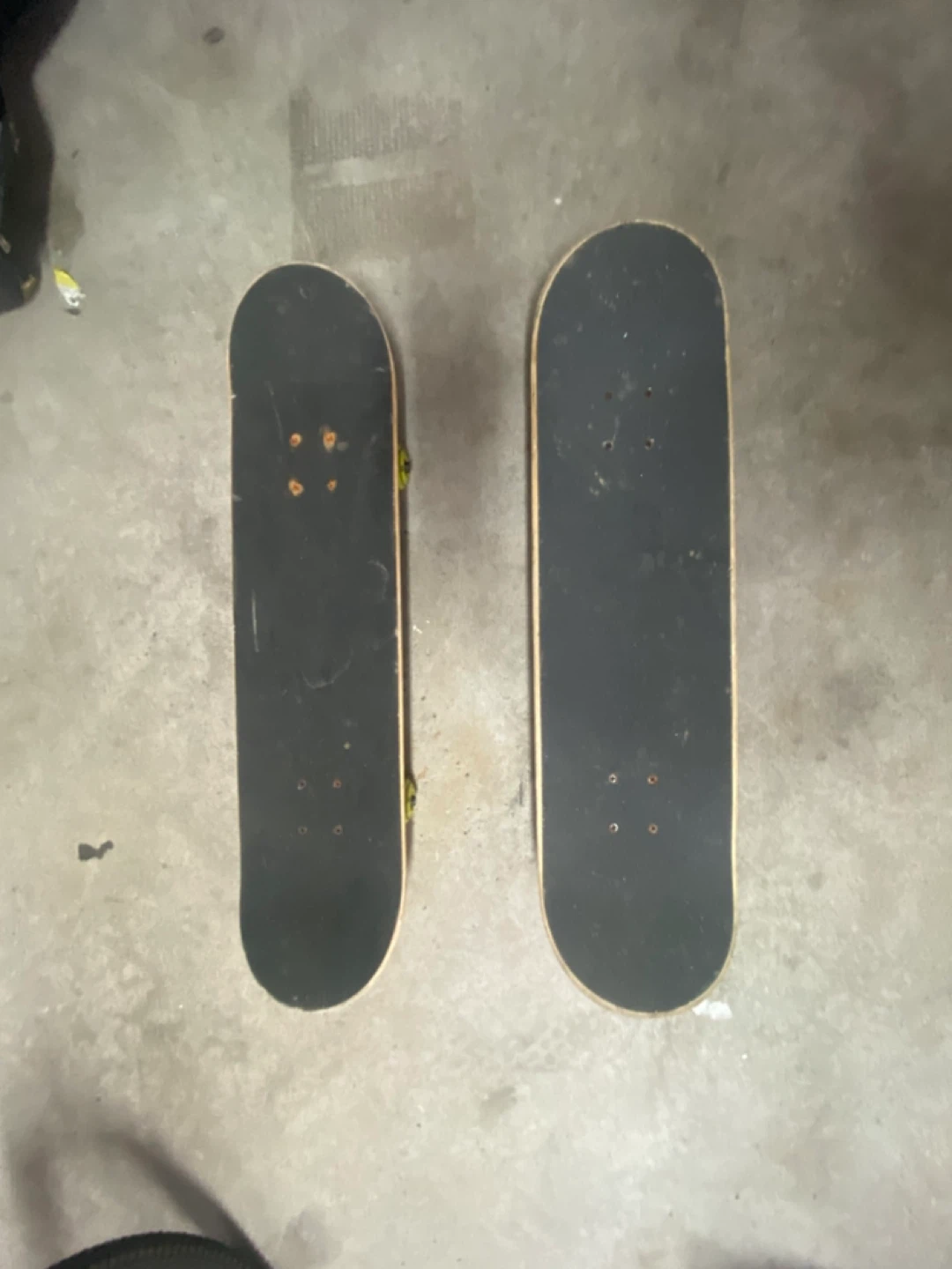 Two Used Skateboards - WRLD Skateboards