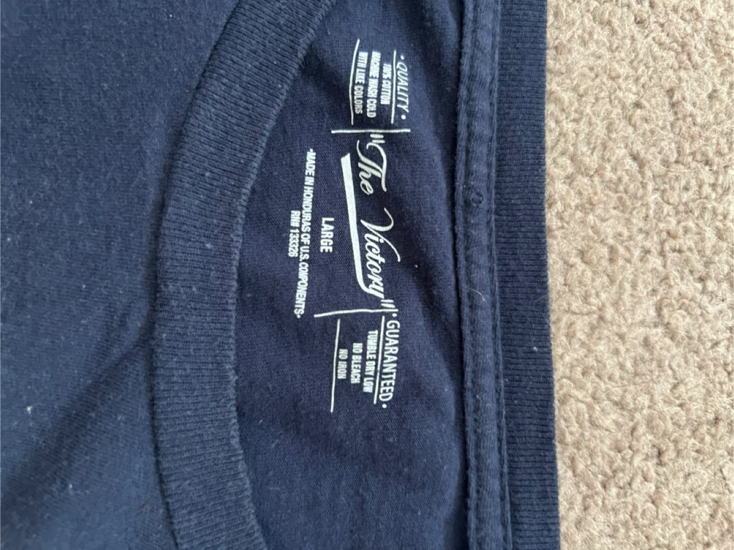 The Victory Michigan Long Sleeve Shirt - Large - photo 2