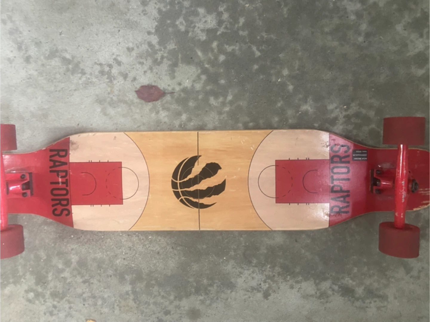 Raptors Longboard Skateboard - photo 2