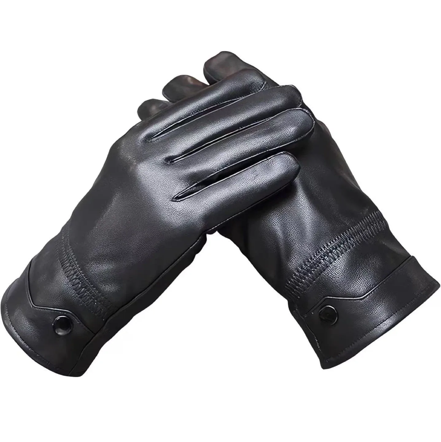 Leather Touch Screen Gloves, Medium， or Large thumbnail