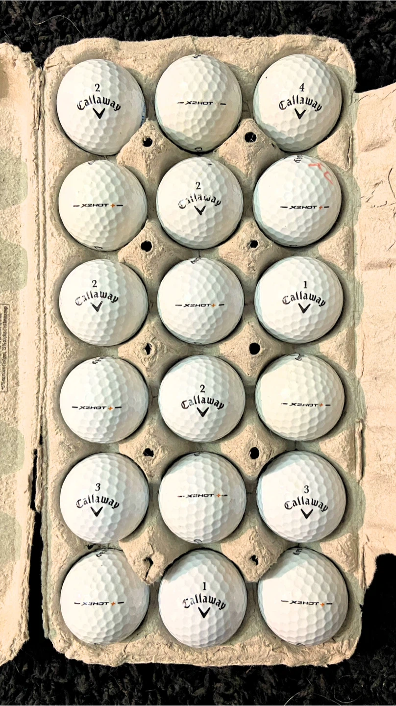18 Callaway X2 Hot Golf Balls - photo 2