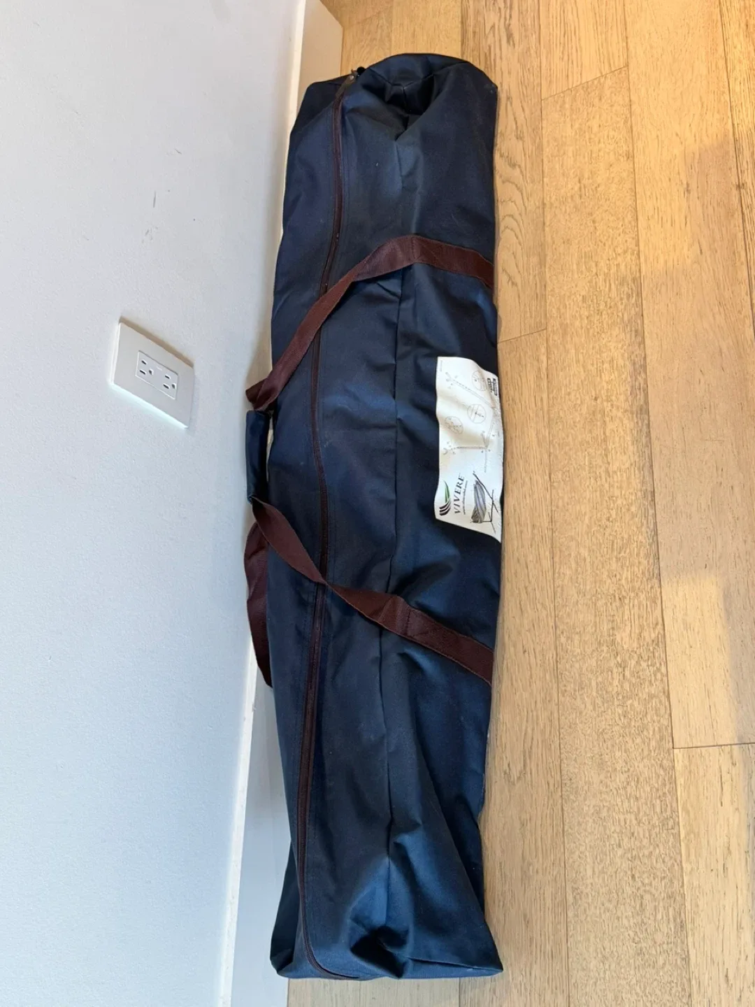 Vivere Double Cotton Hammock with Steel Stand & Carry Bag image indicator(5)