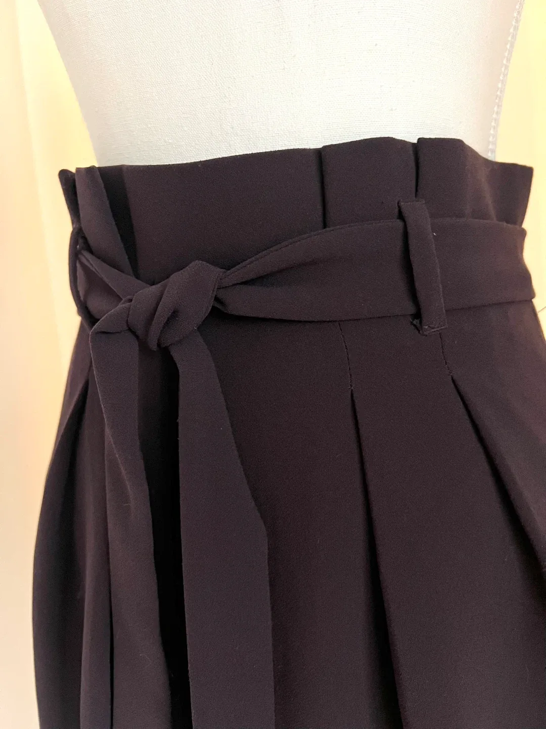 RW&CO. Purple Belted Pencil Skirt - Size 2 image indicator(3)