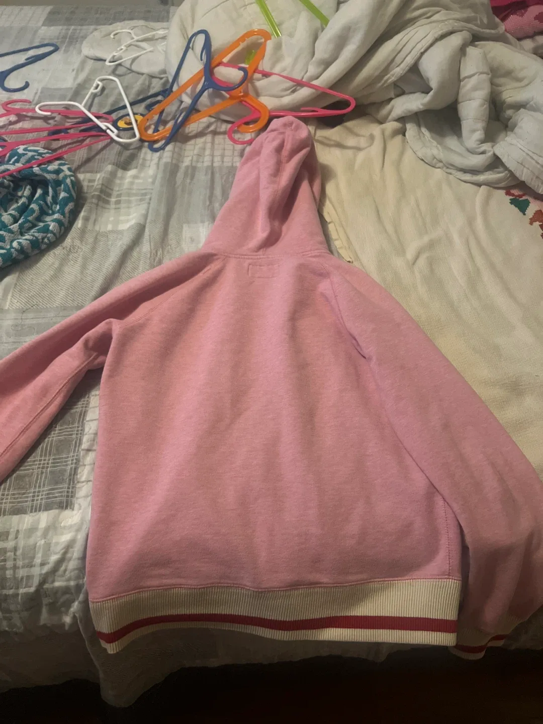 Roots Pink Full Zip Hoodie image indicator(2)