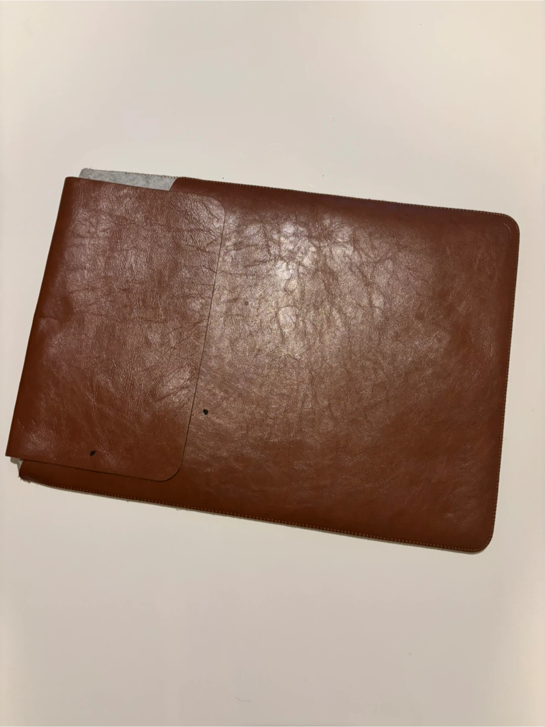 Leather Laptop Sleeve - photo 2
