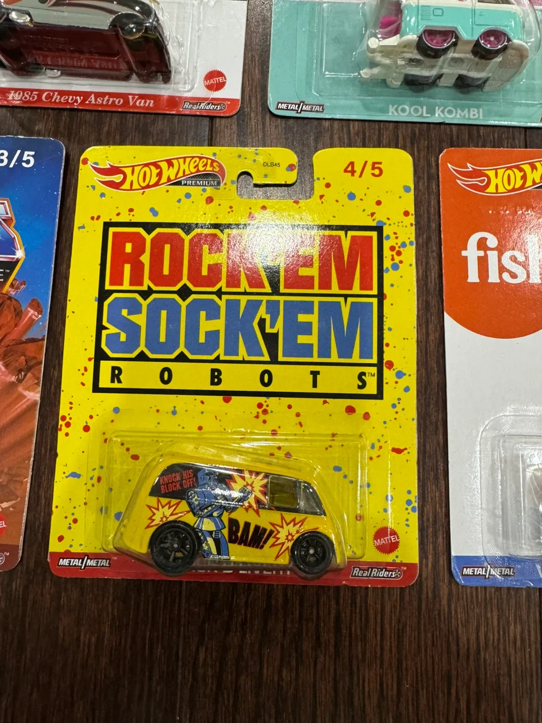 HOT WHEELS PREMIUM FULL SET BARBIE KOOL KOMBI, VW TI PANEL FORD image indicator(6)