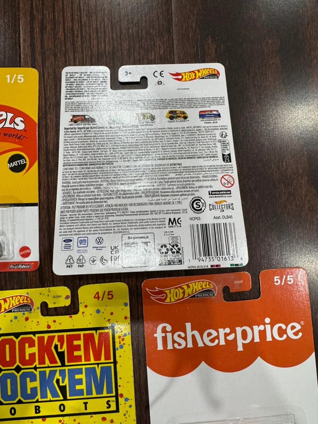 HOT WHEELS PREMIUM FULL SET BARBIE KOOL KOMBI, VW TI PANEL FORD image indicator(2)