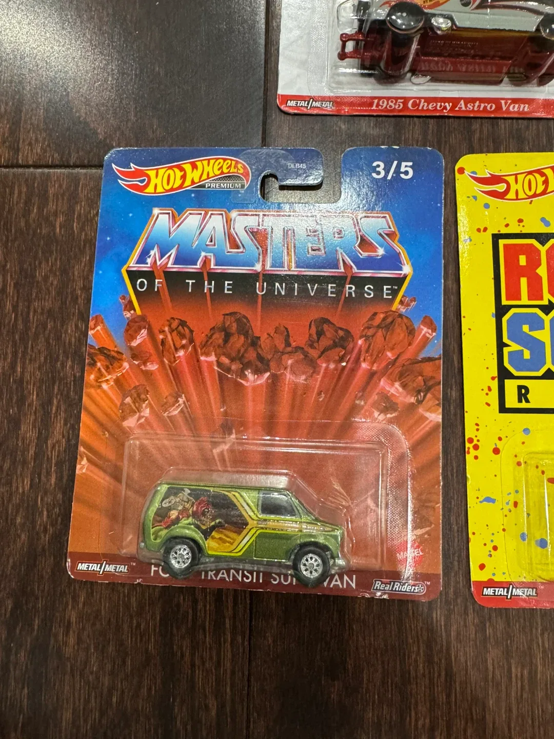 HOT WHEELS PREMIUM FULL SET BARBIE KOOL KOMBI, VW TI PANEL FORD image indicator(5)