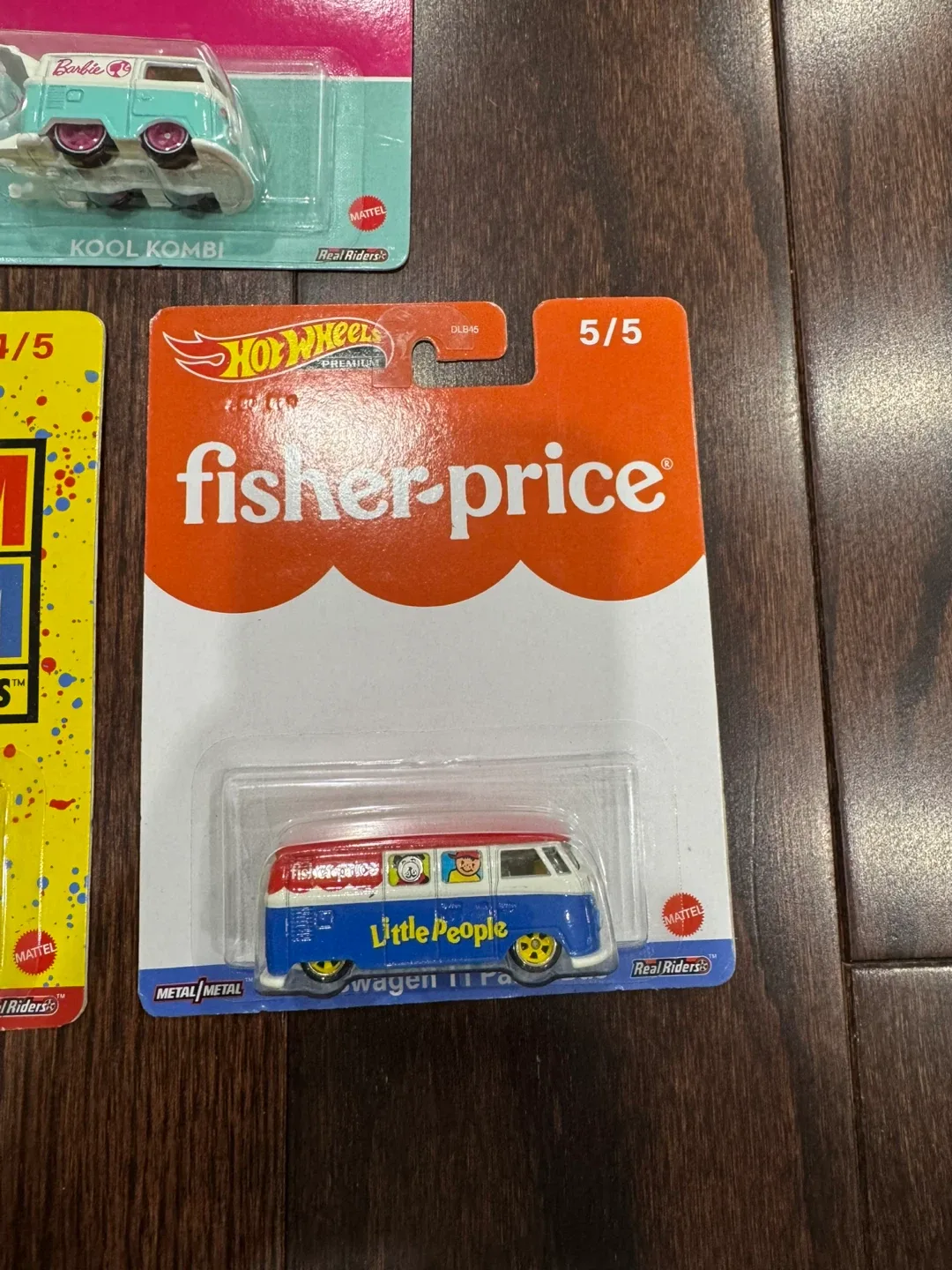 HOT WHEELS PREMIUM FULL SET BARBIE KOOL KOMBI, VW TI PANEL FORD image indicator(7)