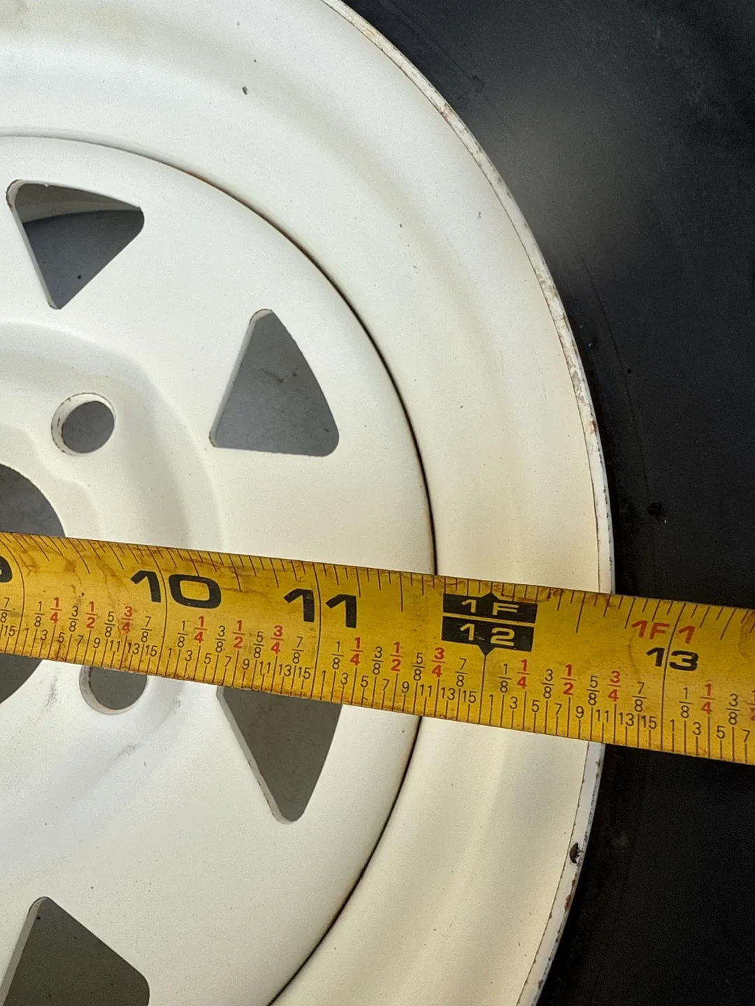 5.30-12 Trailer Tire with White Wheel image indicator(7)