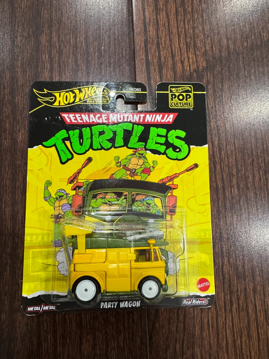 HOT WHEELS PREMIUM TMNT PARTY WAGON POP CULTURE