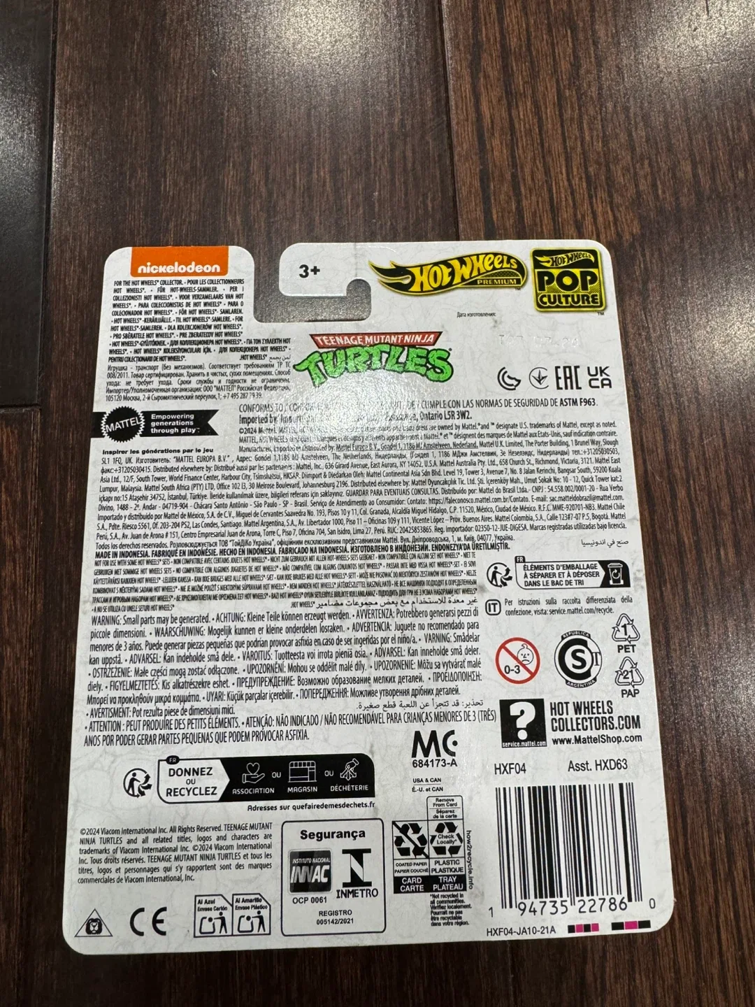 HOT WHEELS PREMIUM TMNT PARTY WAGON POP CULTURE image indicator(2)