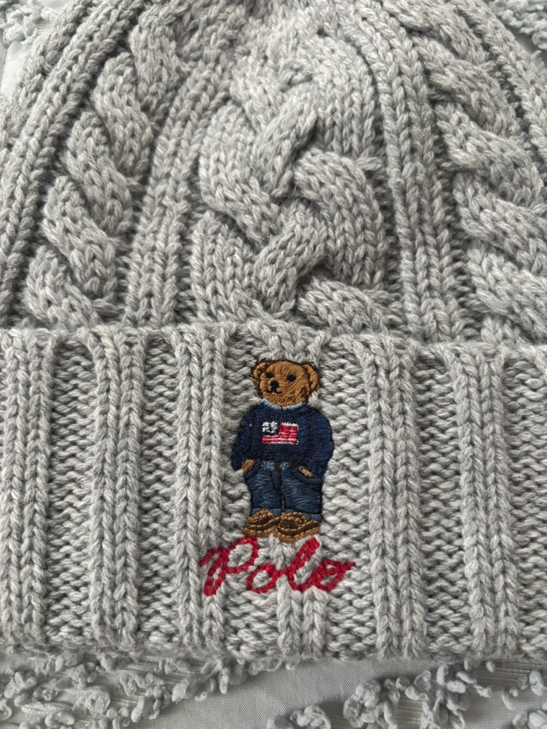 Polo Bear Knit Beanie - photo 2