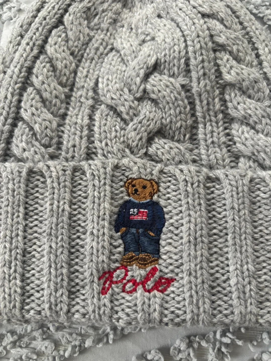 Polo Bear Knit Beanie image indicator(2)