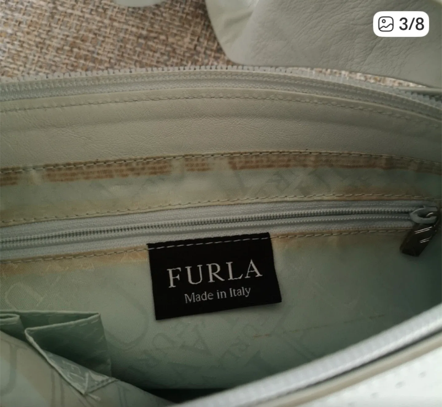 Furla pale robin’s egg blue Shoulder Bag image indicator(6)