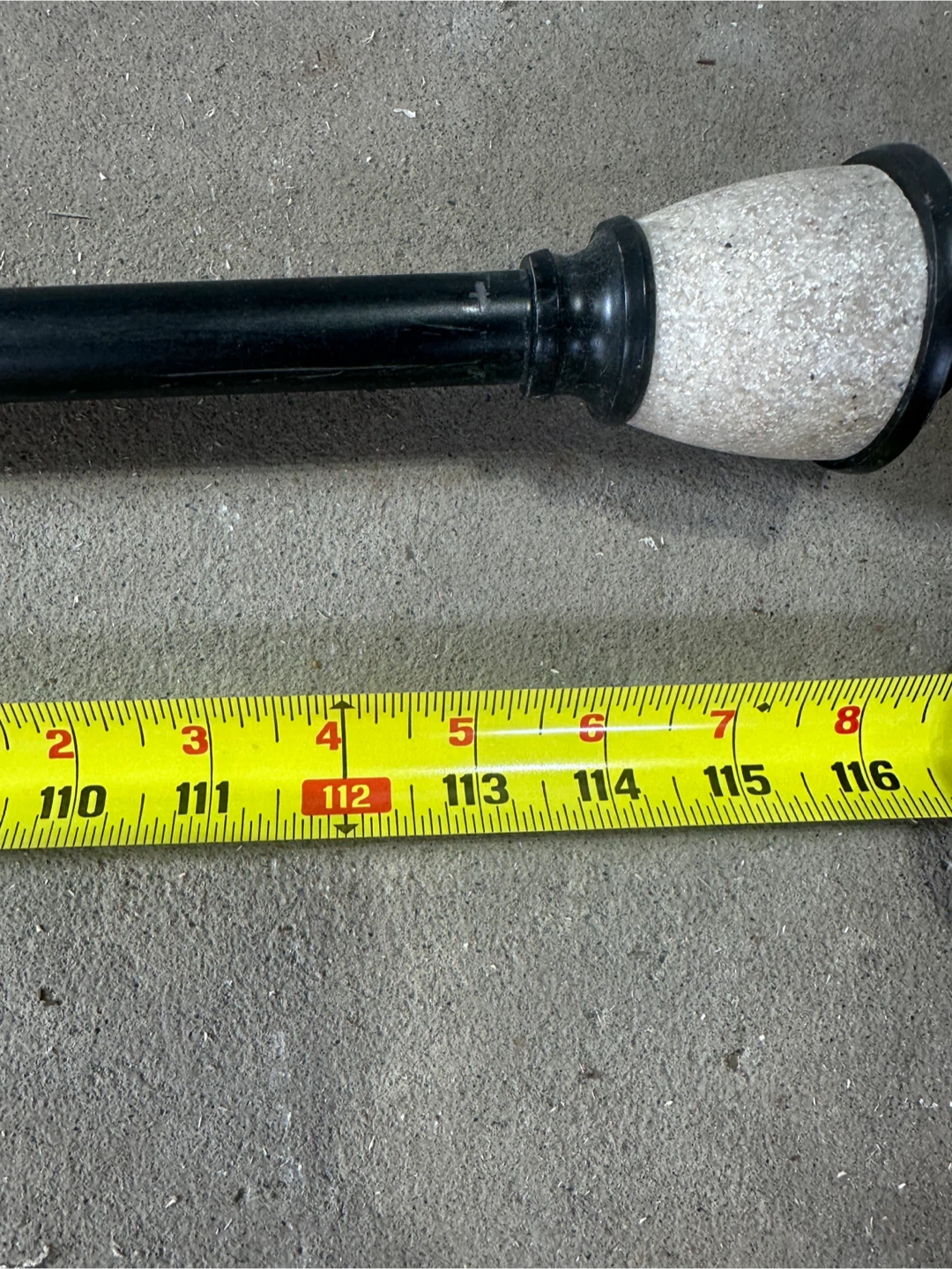 Black Curtain Rod - photo 4