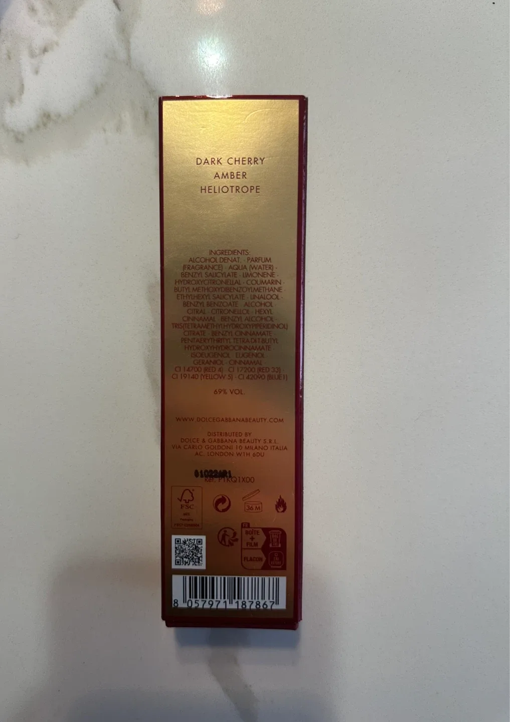 Dolce & Gabbana Q Intense Perfume (10ml) image indicator(2)