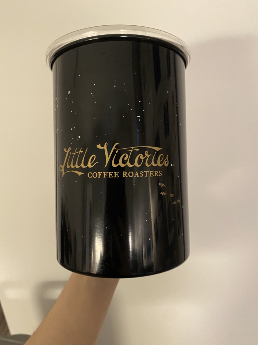 Airscape coffee bean storage canister