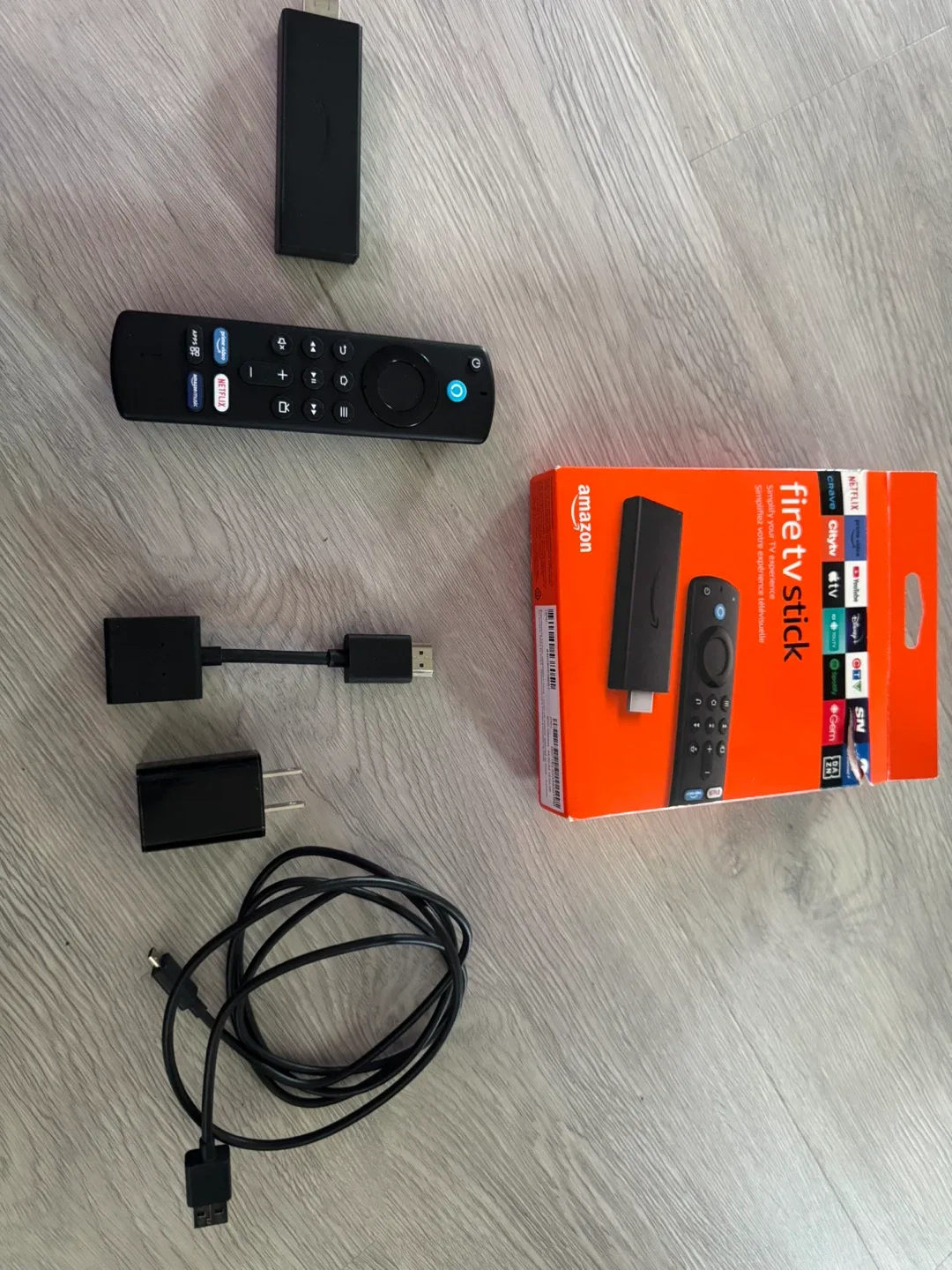 Amazon Fire TV Stick with Box & Accessories