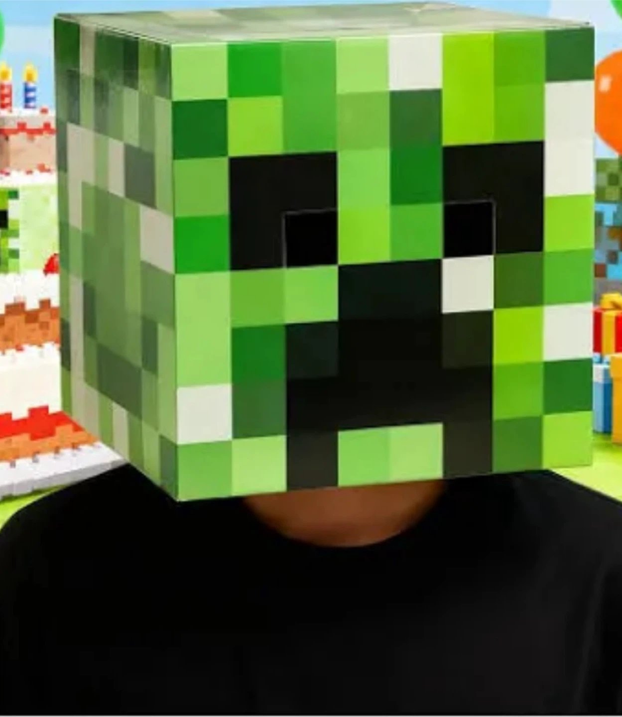 Minecraft Head Costume - photo 2