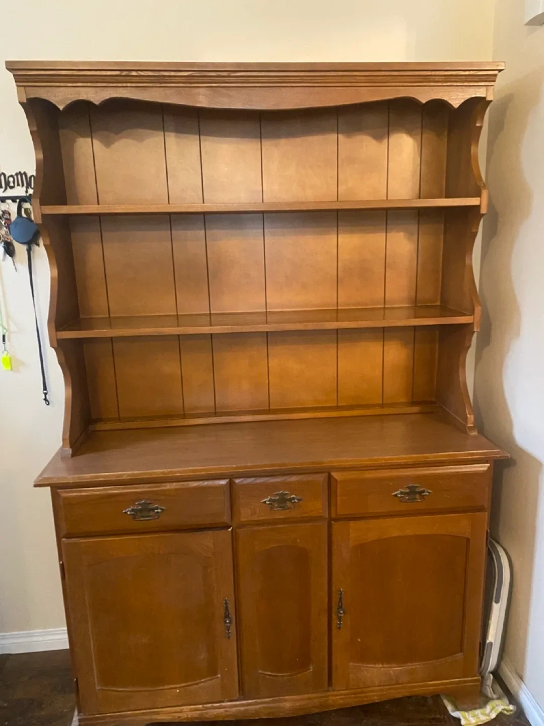 Wooden Hutch Cabinet