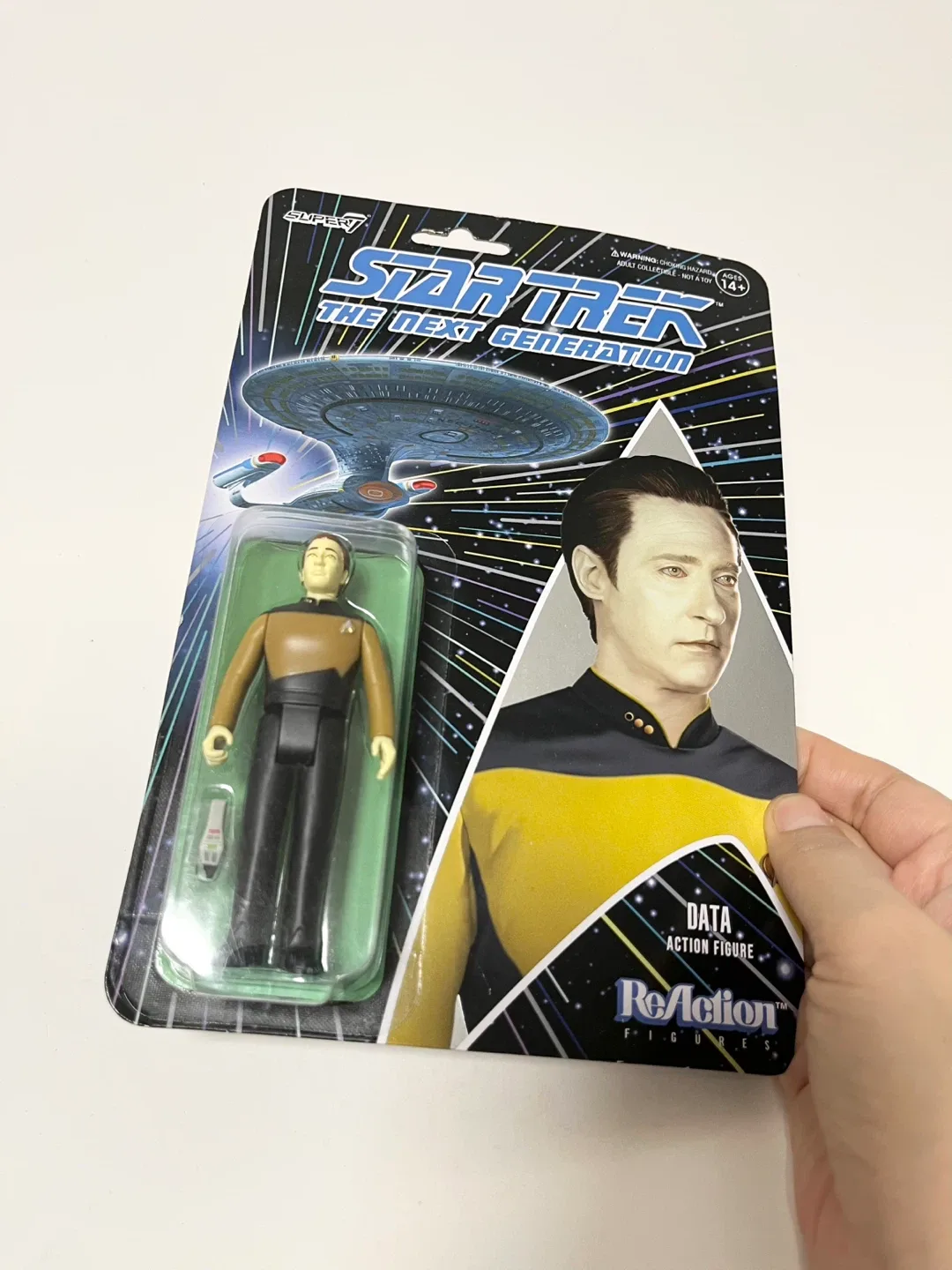 Star Trek TNG Data ReAction Figure thumbnail
