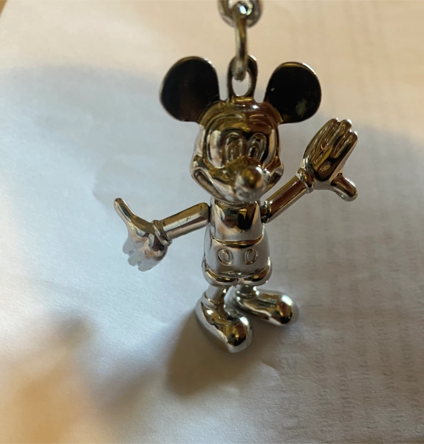 Mickey Mouse Silver Keychain - photo 4