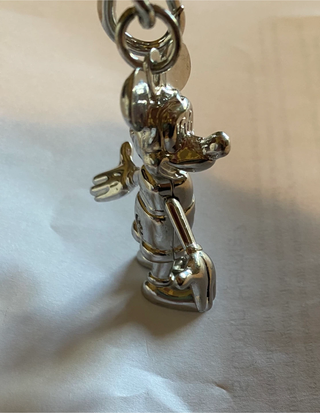 Mickey Mouse Silver Keychain - photo 2