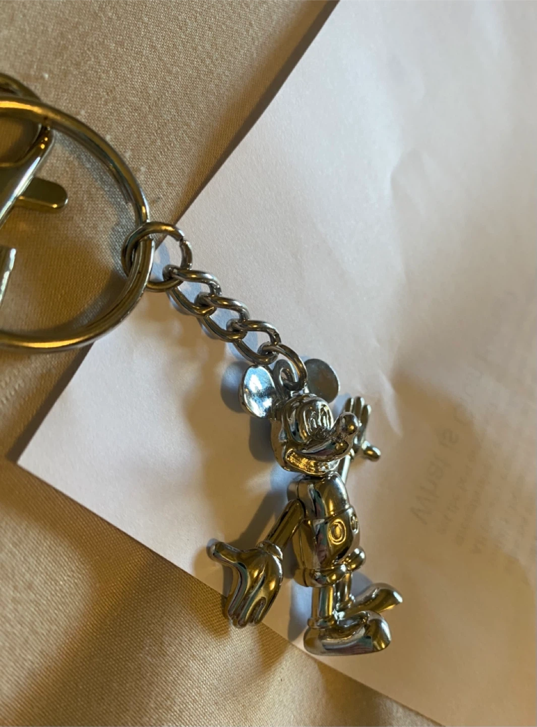 Mickey Mouse Silver Keychain - photo 3