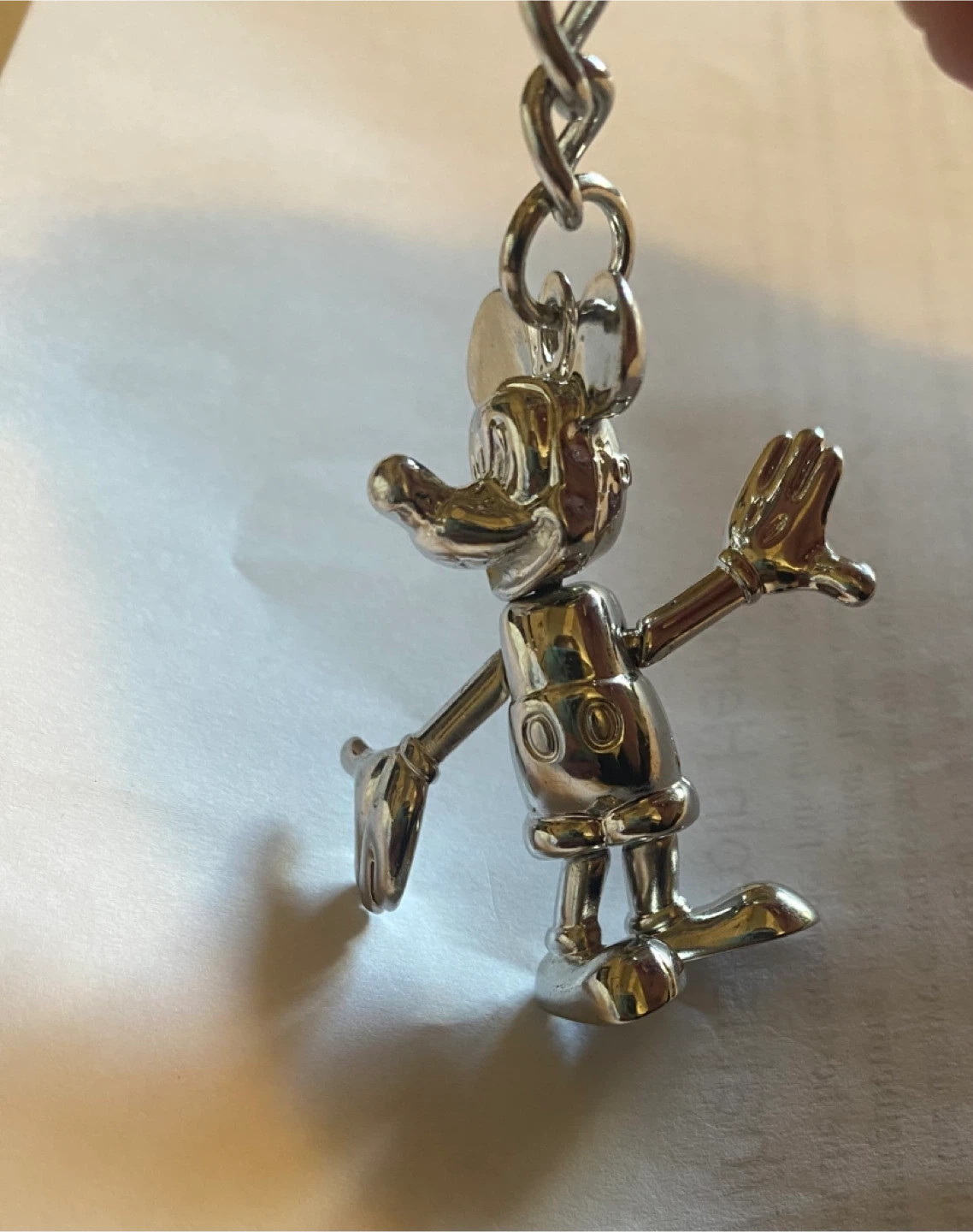 Mickey Mouse Silver Keychain - photo 5
