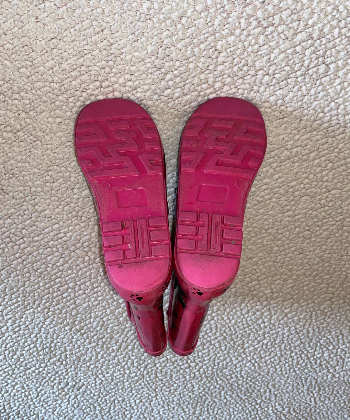 Girls rain boots. Size 13 - photo 5