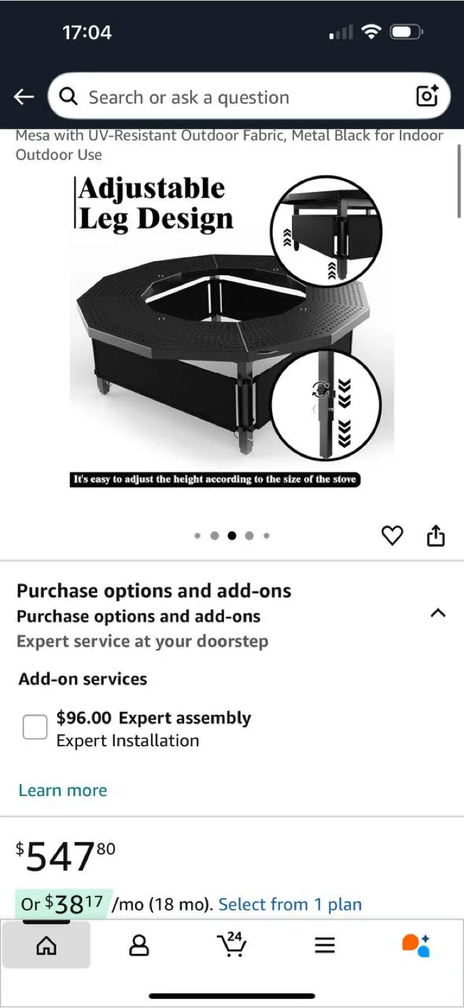 Lezbenz Fire Pit Surround Tabletop – Compatible with S image indicator(6)