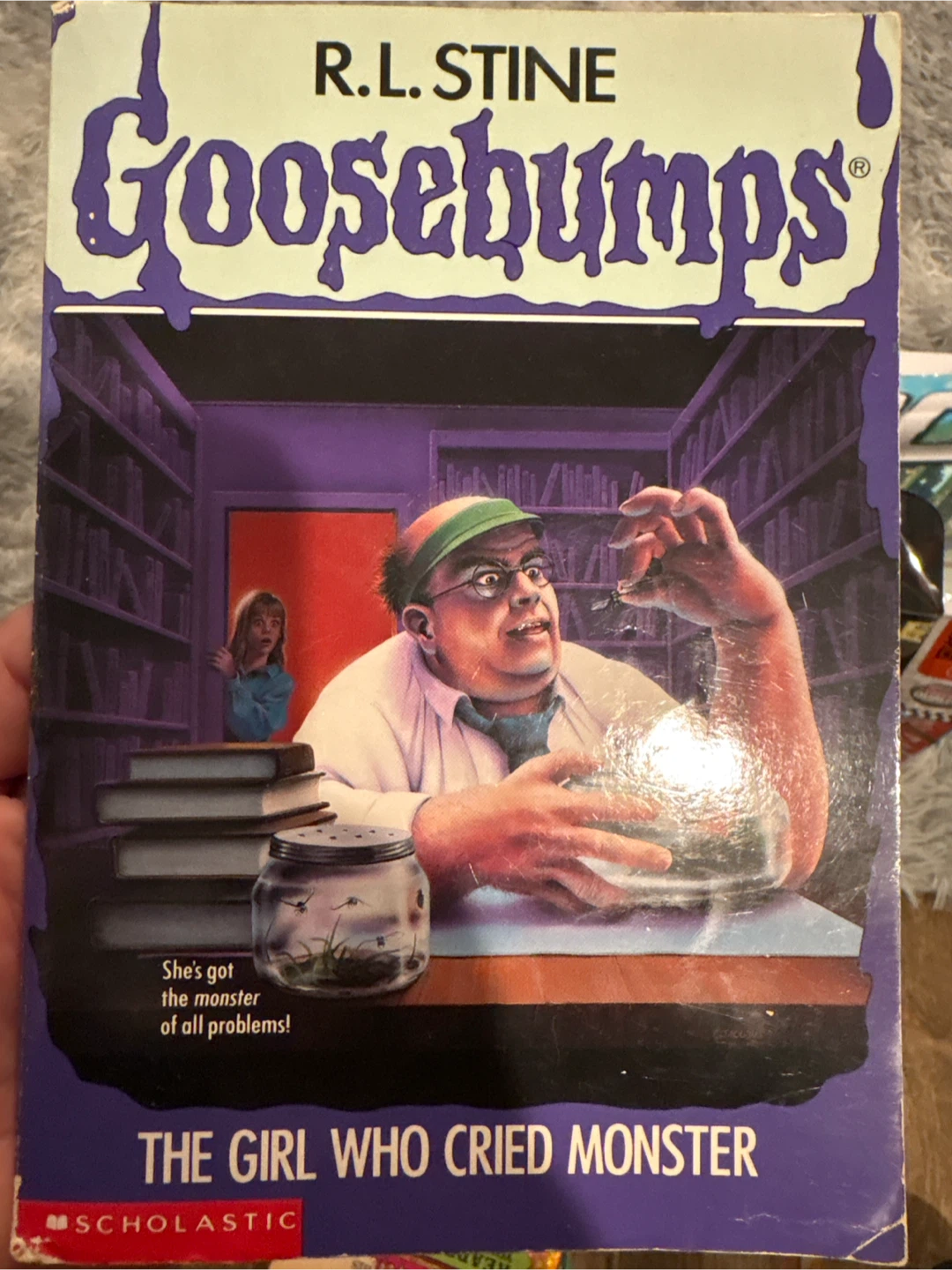 Goosebumps: The Girl Who Cried Monster by R.L. Stine