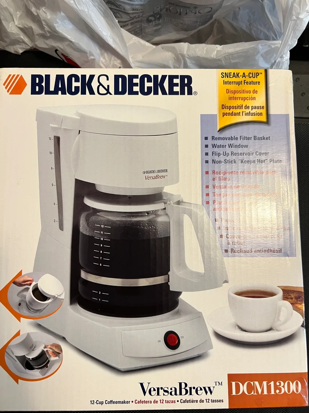 Black & Decker VersaBrew DCM1300 Coffee Maker thumbnail