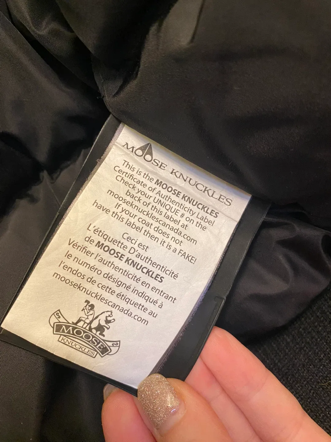 Limited Edition Moose Knuckles Jacket image indicator(3)