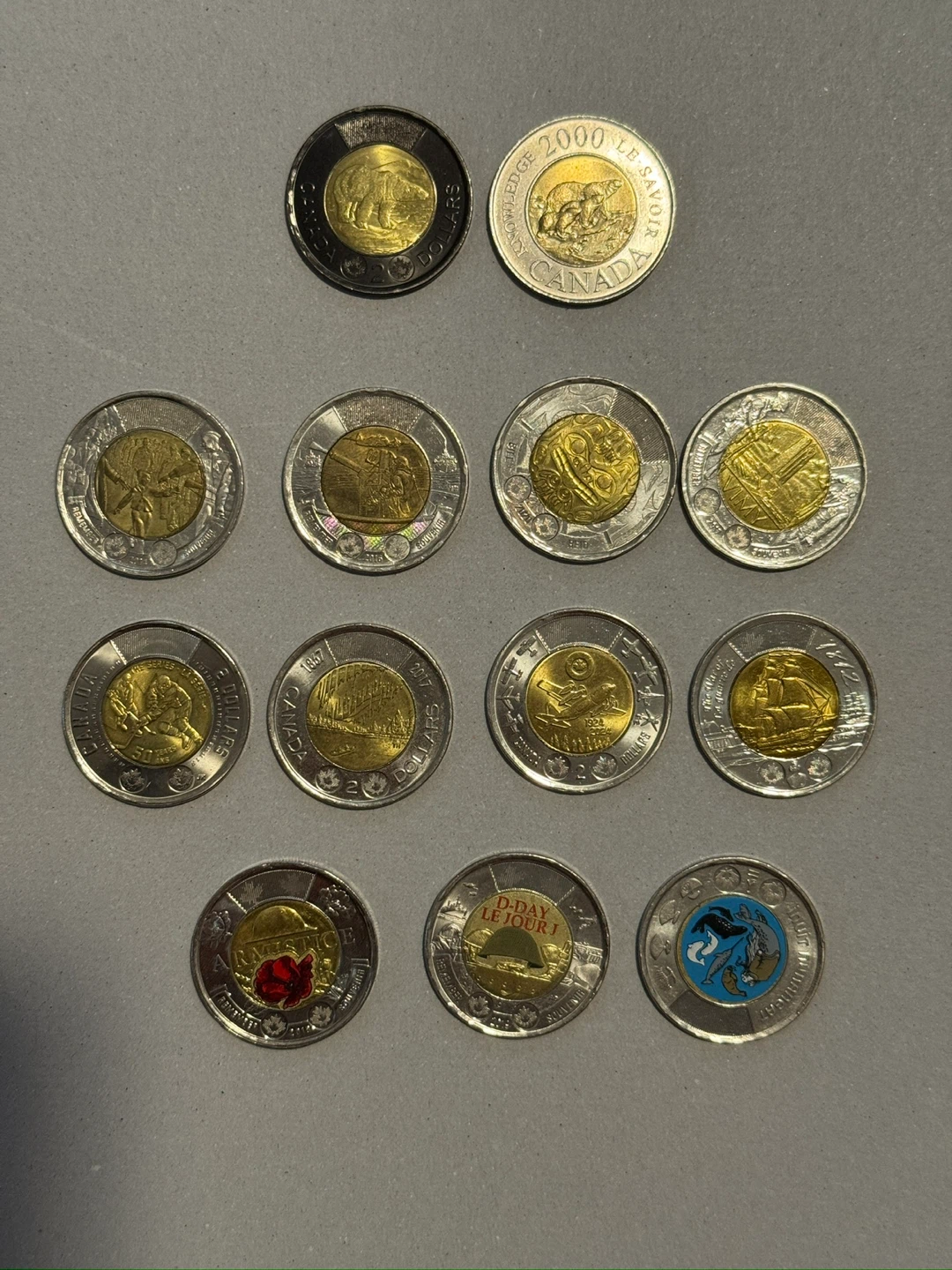 Canadian Toonie, Dollar, Quarter Trade or Sell - photo 2