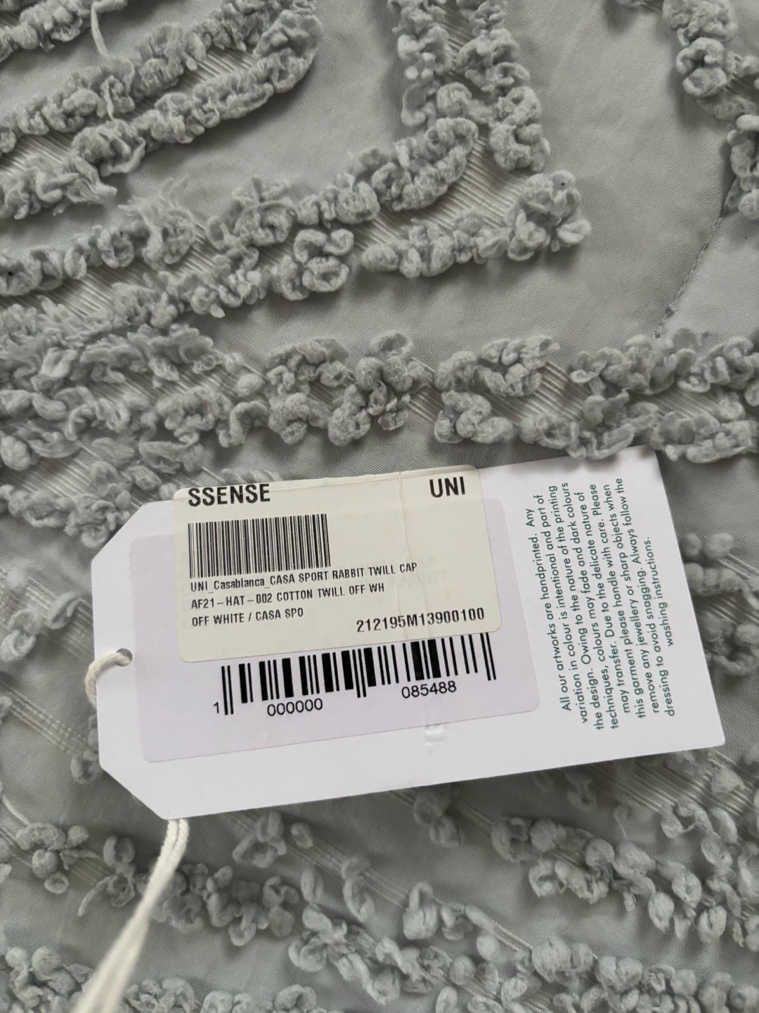 Casablanca Casa Sport Twill Hat - photo 5