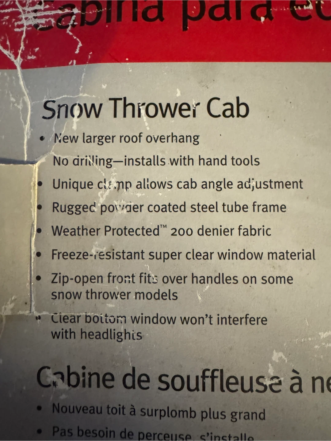 Classic Accessories Universal  Snow Thrower Cab - photo 3