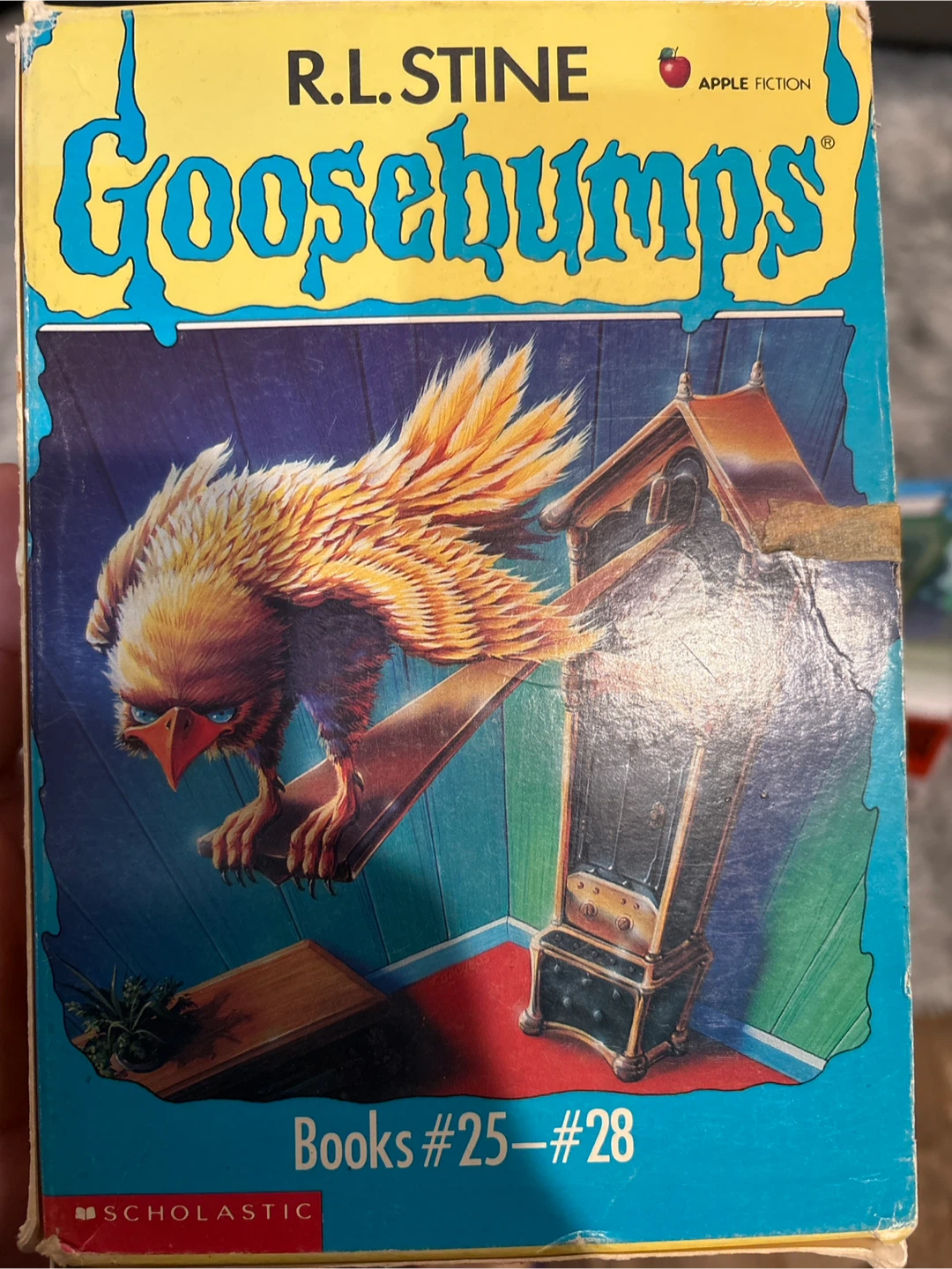 Goosebumps Apple Fiction Books #25-#28
